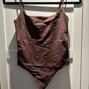 Babaton Brown Bodysuit